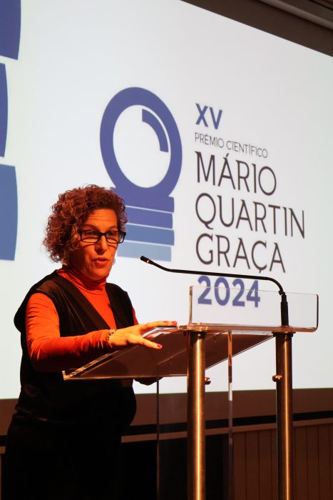 Renata Flaiban Zanete Vence o Prémio Científico Mário Quartin Graça 2024 Renata Flaiban Zanete Vence o Prémio Científico Mário Quartin Graça 2024